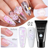 PUENTE 7.5ML Nude Shade Moonlight Cat Magnetic Gel Nail Polish Ultra-Bright Cat Eye Soak Off UV Semi-Permanent Varnish Manicure