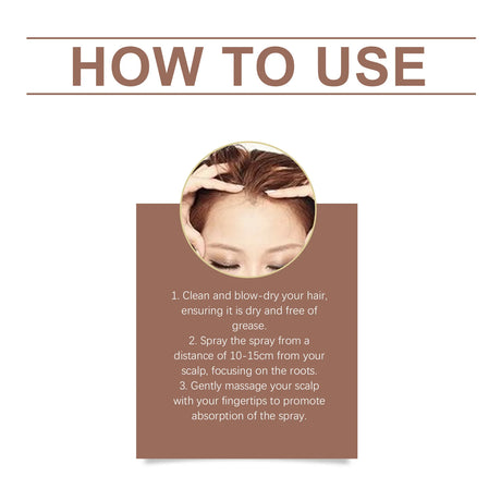 Biotin Caffeine Hair Serum Spray Deep Hydrating Nourishment Strengthen Hair Roots Reduce Hair Loss Smoothing Shiny Hair Care