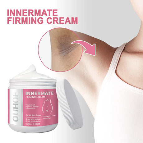 Body Whitening Cream Dark Spot Corrector for Underarms Knees Inner Thighs Brightening Moisturizing Intimate Area Lighten Lotion