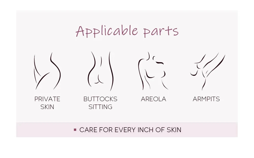 Whitening Cream For Dark Skin Underarm Bleaching Armpit Lightening And Intimate Area Woman Moisturizer Korean Skin Care Products
