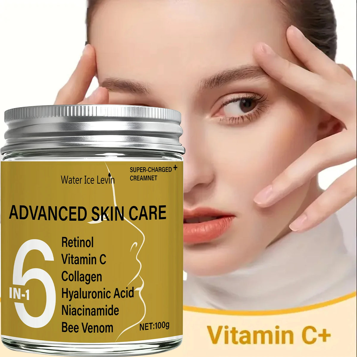 Winter Advanced Face Cream - Retinol, Vitamin C & Bee Venom Complex, Brightens & Firms, Multi-Action Formula for Radiant Skin