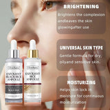 Black&White Rice Exfoliating Essence Dead Skin Remover Facial Glowing Replenisning Shrink Pore Hyaluronic Acid Brightening Serum