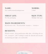 SADOER 4 in 1 Facial Mousse Face Wash Foam Facial Cleanser Moisturizing Brightening Hydrating Face Cleansing Skin Care Products