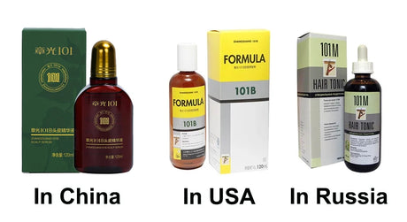 Hair Tonic Zhangguang 101B Scalp Serum 101M 120ML powerful Chinese medicine therapy Hair Treatment Essence 100% original