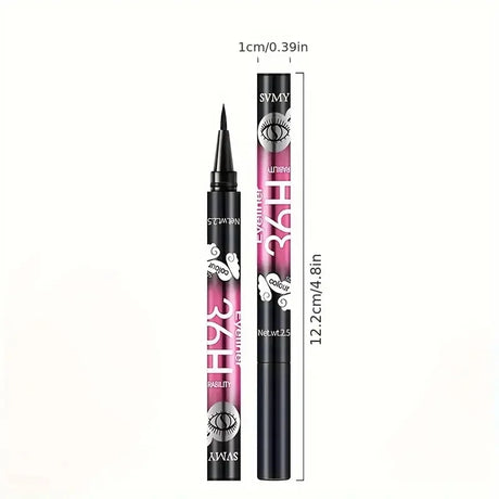 12 PCS Hot Make Up Ultimate Black Liquid Eyeliner Long-lasting Waterproof Eye Liner Pencil Pen Nice Makeup Cosmetic Beauty Tools