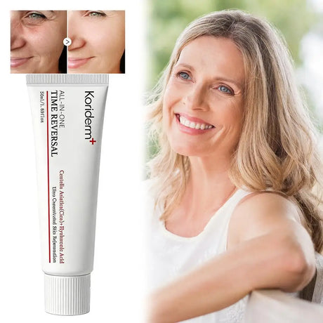 Koriderm+ Time Reversal All-in-One Cream 50ml Korean Original Face Centella Asiatica Hyaluronic Acid Whiten Anti-age Eye Cream