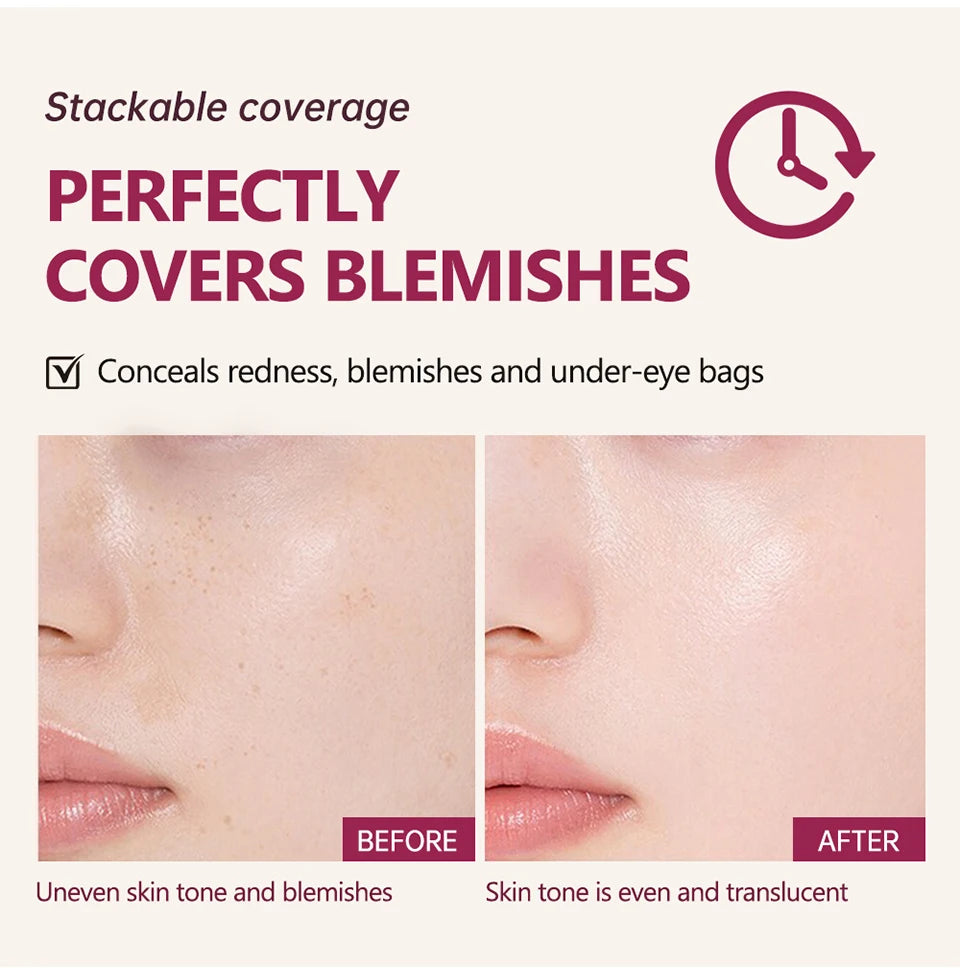 TIRTIR Sunscreen Korean Makeup Foundation Cream Cosmetic TIRTIR Covering Foundation Mist Makeup Full Coverage High Base