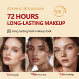 Sunscreen Cushion Foundation Fit Cushion Foundation Full Coverage Waterproof Long-lasting Concealer Long-lasting Makeup
