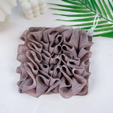2-In-1 Bath Ball Towel Loofah With Drawstring Closure For Soap Soft Exfoliating Mesh Shower Sponge Body Skin Care Bathing Tools