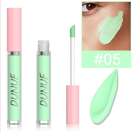 Waterproof Liquid Concealer Stick Foundation & Moisturizer Orange & Green Color Correcting Covers Acne Dark Circles & Contours