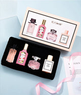 Brand Perfume Women Gift Box Four Piece Set Plant Floral Scent Pheromone Lasting Fragrance Exudes Feminine Charm духи женские