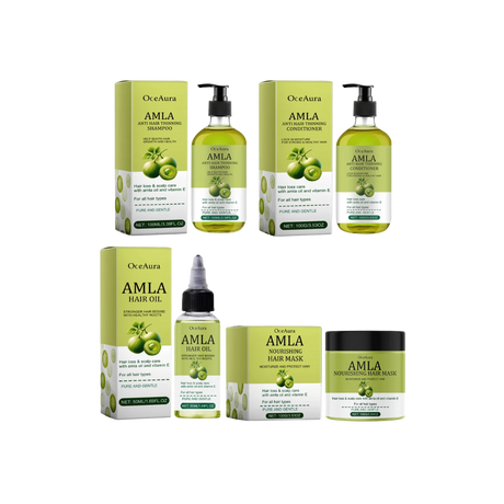 Original Amla Oil Hair Growth Moisturizing Smoothing Repair Damaged Dry Frizzy Ends Split Scalp Treatment Hair Mask Conditioner