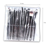 20Pcs Makeup Brush Set Beauty Makeup Concealer Brush Blush Loose Powder Brush  Highlighter Foundation Eye Shadow Brush Tools