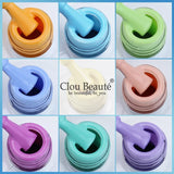 Clou Beaute Gel Nail Polish Neon Brown Royal Blue Red Green Pastal Nude Nail Art Varnishes Gel Lacquer HEMA/TPO FREE UV Gel Nail