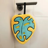 Leaf Hand Towel Bathroom Accessories Absorbent Kitchen Towel Soft Towel Hanging Towels Handkerchief Towels Home Wash Hand Towels