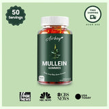 Mullein Gummies - Supports Clear Lungs & Respiratory Health, Natural Detoxification, Enhanced Immune Function