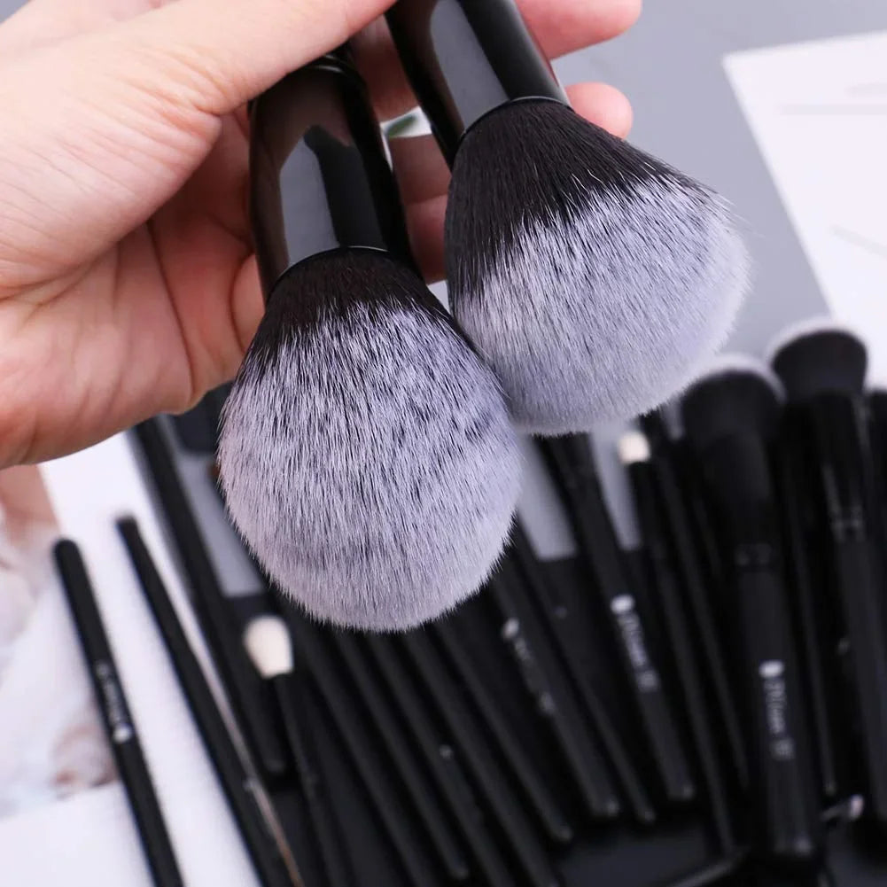 DUcare Black Makeup Brush Professional Makeup Eyeshadow Foundation Powder Soft Synthetic Hair Makeup Brushes Brochas Maquillaje