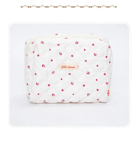 Kids' Pretend Makeup Toy Wooden Role‑play Dress‑up Vanity Gift Makeup Bag Set for Girls