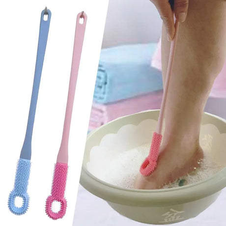 Multi-Functional Foot Scrub Brush Foot Exfoliator Itch Relief Stone Dead Skin Removal Household  ﻿