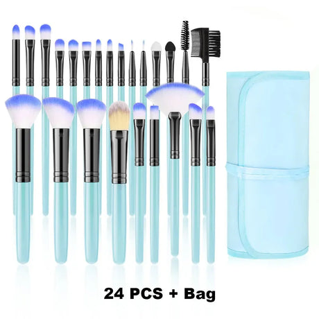 10-32PCS Makeup Brush Set Soft Fluffy Powder Foundation Contour Blush Concealer Eye Shadow Blending Makeup Kit Women Beauty Tool