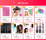 1PC Oval Boar Bristle & Nylon Hair Comb Mini Anti-static Hair Scalp Massage Comb Hairbrush Salon Hair Care Brush Styling Tool