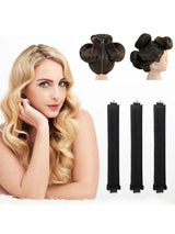 Heatless Hair Curling Rod Headband No Heat Soft Flexi Rollers Lazy Curls with Hook Sleeping Hair Styling Tool for Natural Look