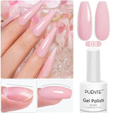 PUENTE 7.5ML Nude Shade Moonlight Cat Magnetic Gel Nail Polish Ultra-Bright Cat Eye Soak Off UV Semi-Permanent Varnish Manicure
