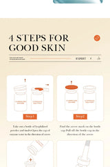 Face Serum Oligopeptide Freeze Dried Powder Nourish Tighten Skin Care Sensitive Repair Smooth Facial Essence Beauty