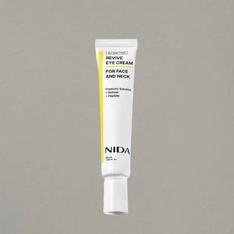 Korea NIDA Skin Care Kit - Ultimate Moisturizing Cream, Retinol Probiotic Eye Cream, TXA Renewal Essence, For All Skin Types