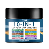 GSWP 10 In1 Leave-in Conditioner with Rosemary Oil&Keratin, Moroccan Nut Oil, Biotin Etc. Hydrates&Moisturizes. 50g/100g