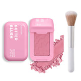 Professional Makeup Powder Blush 12HR Wear Vegan Formula Blusher Makeup Blush in Bar Cosmetics Palette Powder Pink Cream Face
