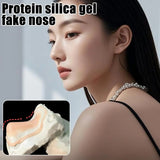 Reusable Silicone Gel Fake Nose & Chin Makeup Kit Natural Effect Cosplay Makeup Special Effects Kit Professional Makeup Kit