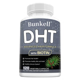 DHT Blocker, Premium Hair Care Formula, with Biotin Supplement, Support Healthy Hair,  Skin, and Nails, Promote Immune System