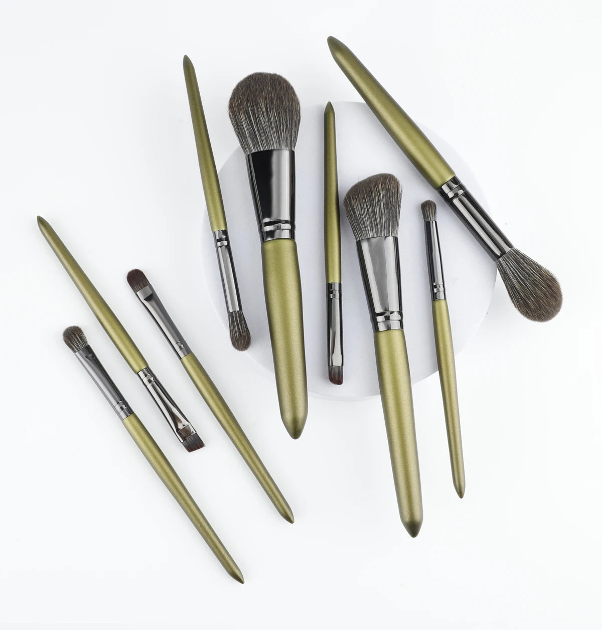 RANCAI 9PCS Makeup Brushes Set Eye Shadow Foundation Powder Contour Makeup Brush Cosmetic Beauty Tool Kit Free Shipping
