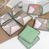 All-in-One Contour Palette Makeup Pearlescent Highlighter&Matte Nose Shadow Shimmer Sculpt&Define Beauty Natural Finish Cosmetic