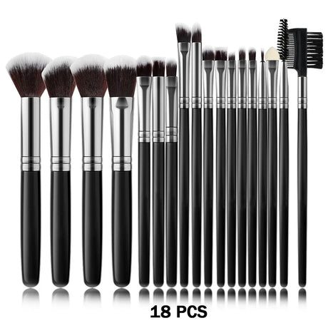 10-32PCS Makeup Brush Set Soft Fluffy Powder Foundation Contour Blush Concealer Eye Shadow Blending Makeup Kit Women Beauty Tool
