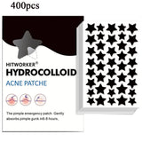 200/400pcs Black Acne Patch Facial Skin Care Fade Blemishes Pimple Marks Closed Acne Blemishes Cover Acne Pimple Repair Patch