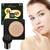 Air Cushion CC Cream Avocado CC Cream Foundation Long Lasting Matte Concealer Moisturizing BB Cream Makeup For Women & Girls