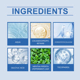 Salicylic Acid Facial Cleanser Acne Treatment Moisturizing Oil Control Skincare Face Wash Cleansing Pore Hydrating Skin Care