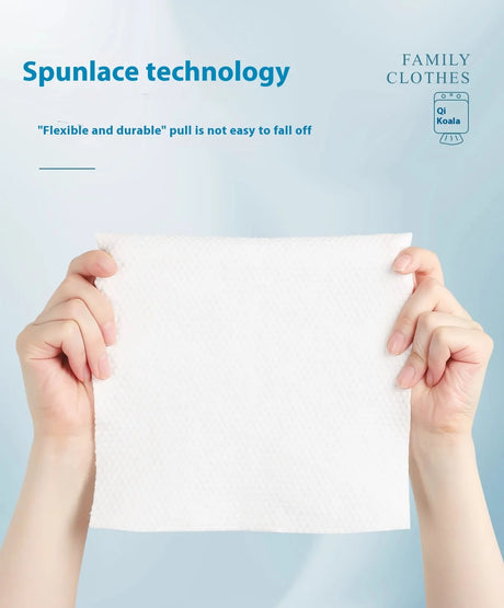 Family Pack 700g Face Wash Towel Hanging Disposable Wall Extraction Cotton Face Wipe Face Wash Towel Soft Makeup Remover Towel