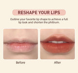 QIBEST Matte Nude Lipstick Pen Long Lasting Lipliner Lip Pencil Waterproof Lip Liner Contour Sexy Red Lip Makeup Set For Women