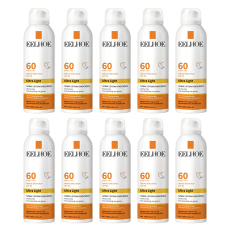 EELHOE Vitamin E Sunscreen Spray 100ml Long-lasting Deep Moisturizing Anti-UV Skin Protector Anti Oxidant Face Body Skin Care