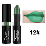 TEAYASON 12 Color Waterproof Lasting Sexy Red Lipstick Matte Lipstick Cosmetics Lip Gloss Waterproof Long-lasting