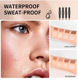 Dual Head Contour Highlighter Stick Sculpt V Face Nose Shadow Concealer Waterproof Long Lasting Smooth Blending Facial Makeup Cosmetics