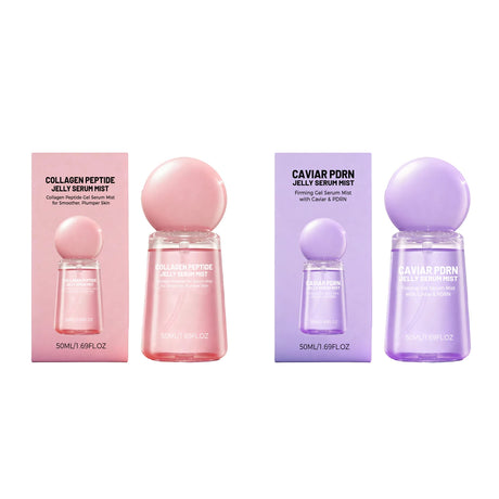 Collagen Peptide Jelly Serum Mist Caviar Pdrn Essence Spray Smooth Dry Moisturizing Brighten Firm Fade Pore Nourishing Face Care