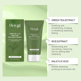 Green Tea Salicylic Acid Facial Cleanser Cleansing Pore Refining Hydrating Blackhead Removal Oil Control Non-Drying Face Wash