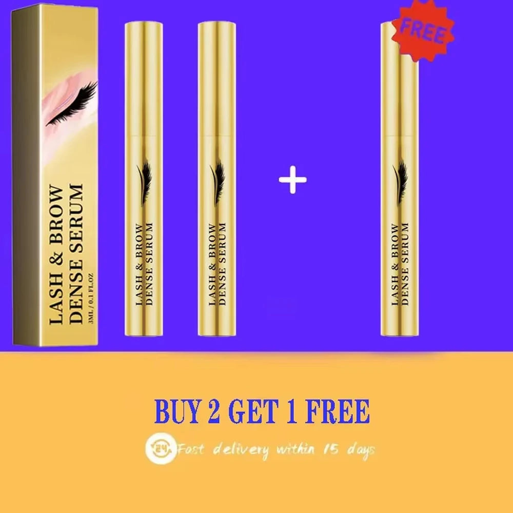 Fast Eyelash Growth Serum Natural Eyelashes Enhancer Longer Thicker Eyebrows Lift Essence Fuller Lashes Eye Care Korean Cosmetic