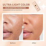 4 In 1 Foundation Long-wearing Moisturizing Waterproof Concealer Even Skin Tone SPF 30 Liquid Hydrating Full Coverage Concealer