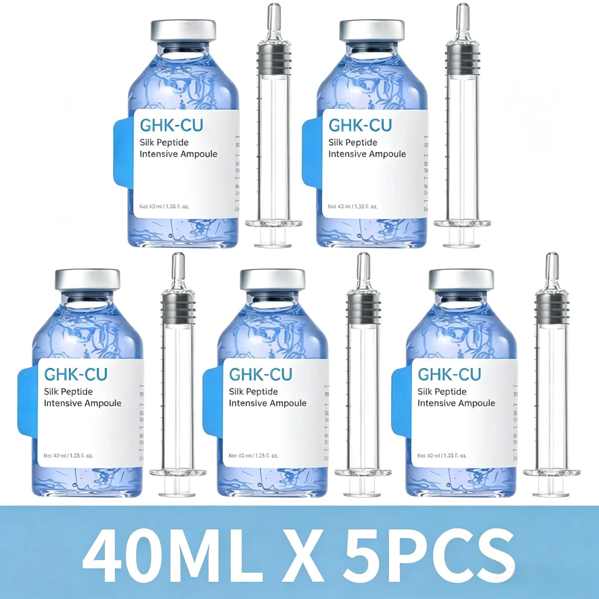 GHK-Cu Blue Copper – Firming & Barrier Repair Ampoule That Boosts Elasticity, Hydrates, And Revitalizes Dull Skin