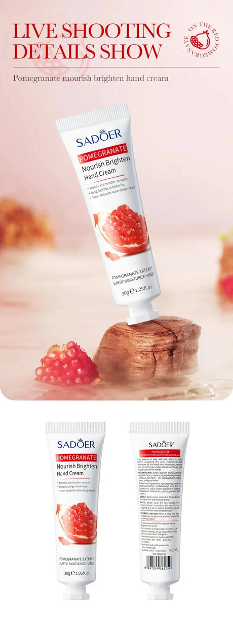 Wrinkle Removal Anti-Crack Hand Cream Skin Cracked Repair Products Soften Nourish Anti-drying Whitening Moisturizing Hand Care